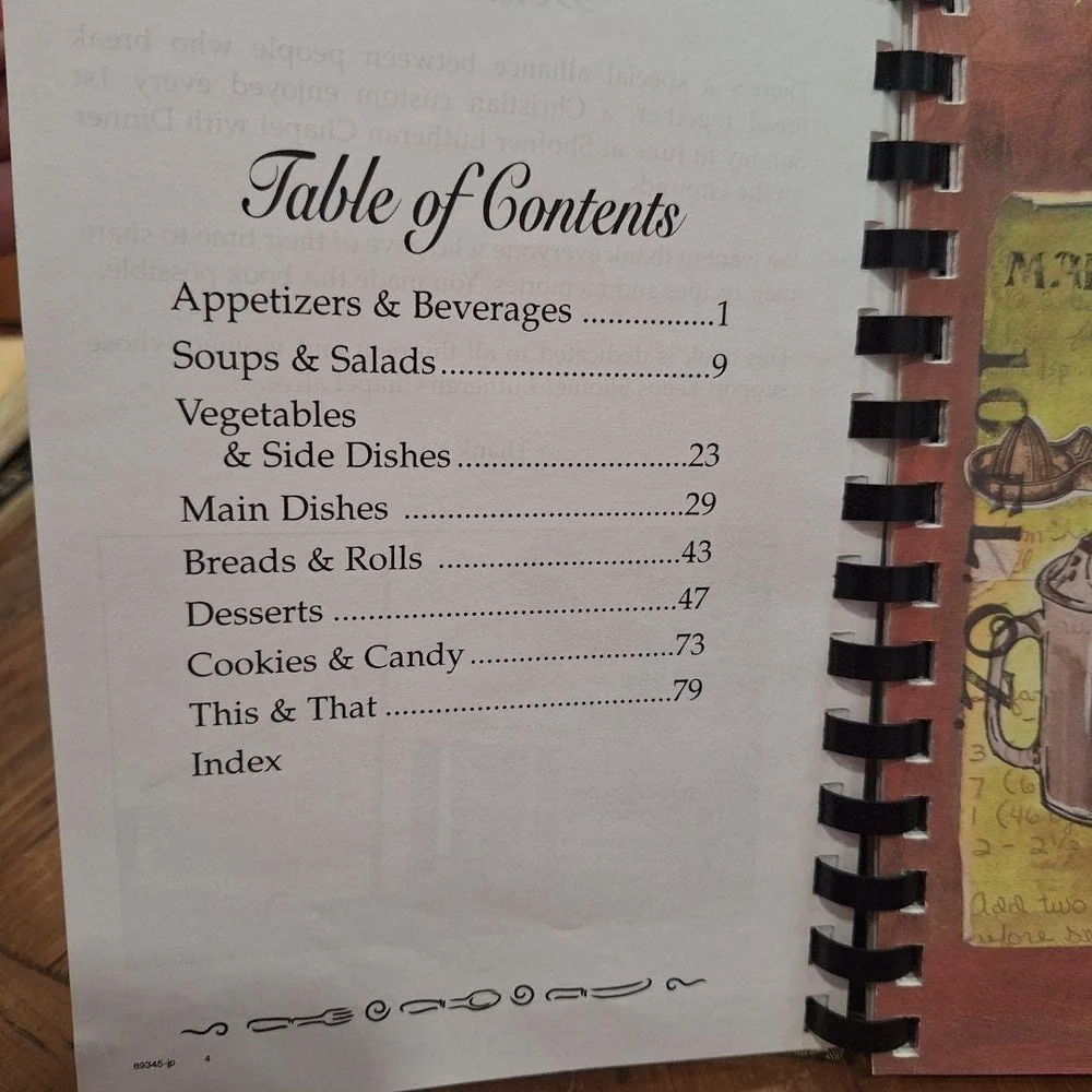 Shofner Lutheran Chapel Bicentennial Cookbook Bedford County TN‎ 2008 Spiral